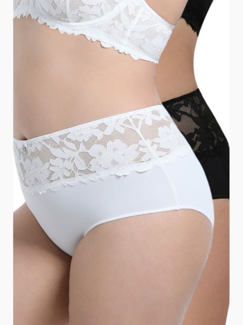 Culotte Haute Emilie Lot De 2 | Gerard Pasquier - Kiabi Culotte Haute Emilie Lot De 2 | Gerard Pasquier - Kiabi