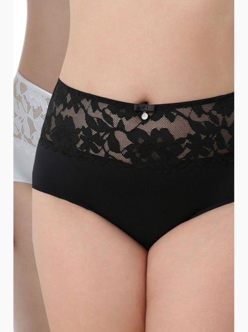 Culotte Haute Emilie Lot De 2 | Gerard Pasquier - Kiabi Culotte Haute Emilie Lot De 2 | Gerard Pasquier - Kiabi