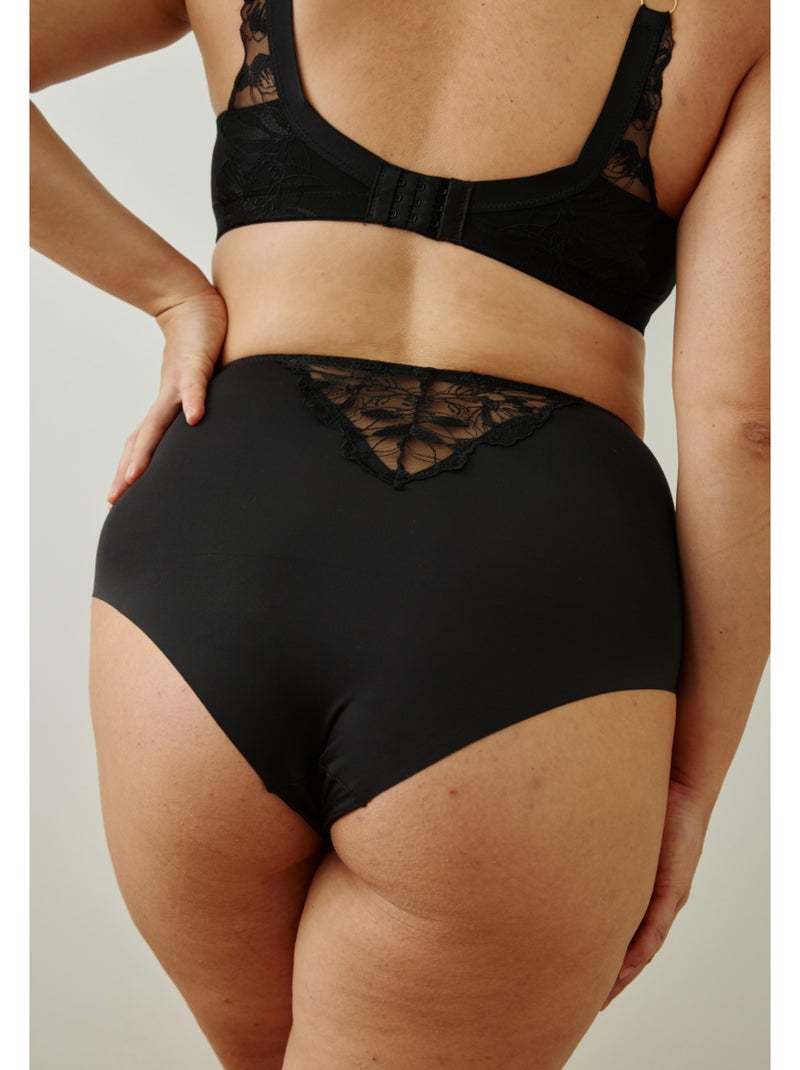 Culotte haute emy Noir - Kiabi