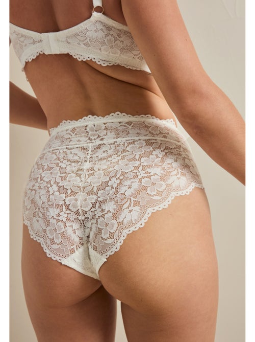 Culotte haute en dentelle Zélie - Kiabi