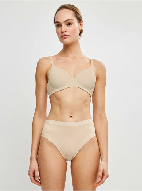 Culotte haute en microfibre - Kiabi