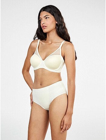 Culotte haute en plumetis