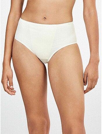 Culotte haute en plumetis