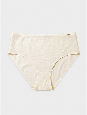 Culotte haute en plumetis