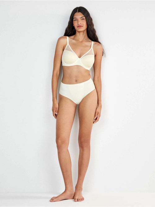 Culotte haute en plumetis - Kiabi Culotte haute en plumetis - Kiabi