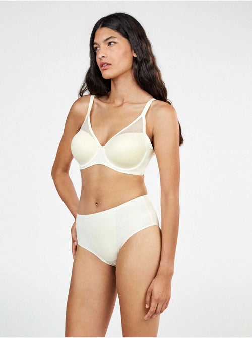 Culotte haute en plumetis - Kiabi Culotte haute en plumetis - Kiabi
