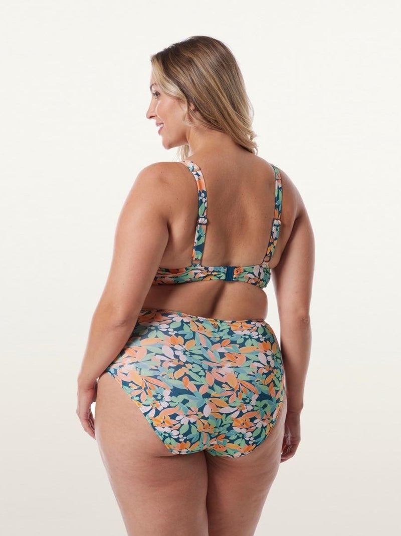 Culotte haute FIZZ - Brigitte Bardot Bain Vert - Kiabi
