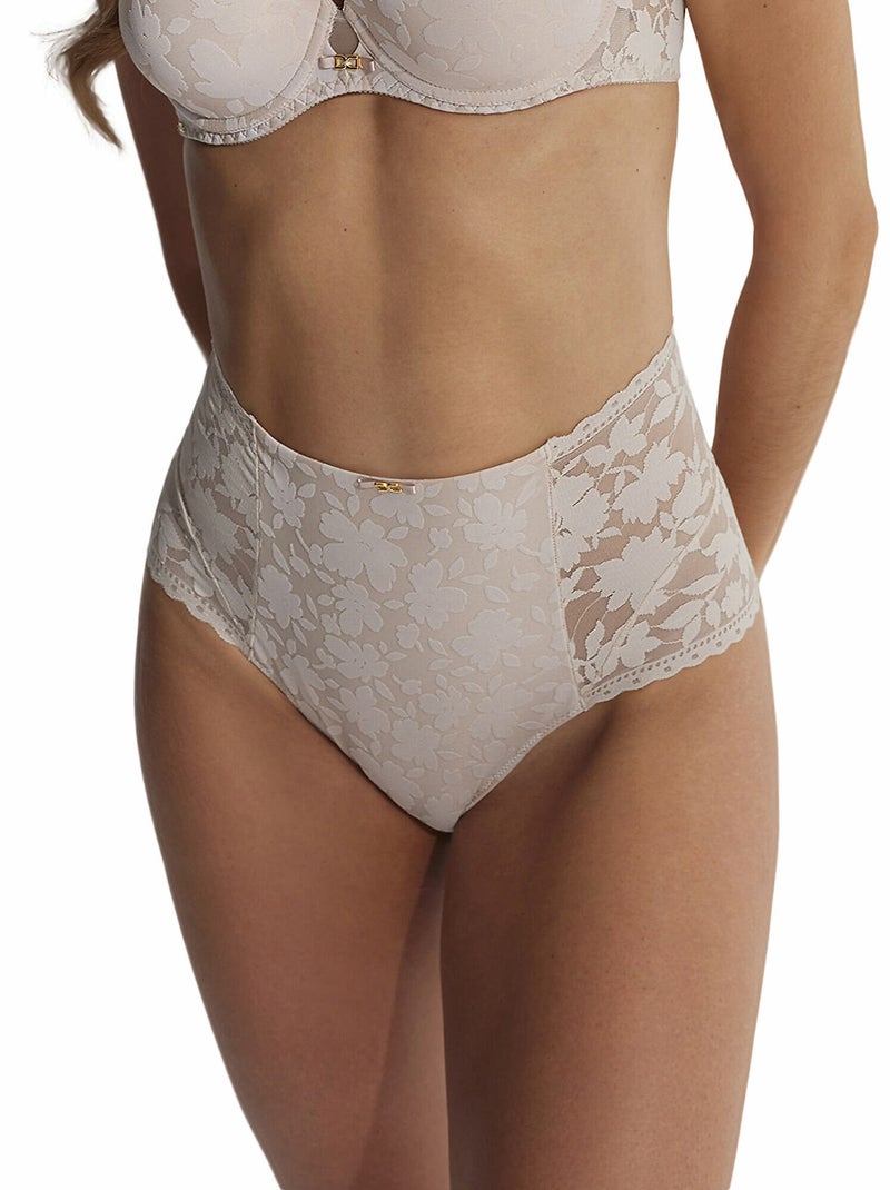 Culotte haute gainante Gabrielle Beige - Kiabi