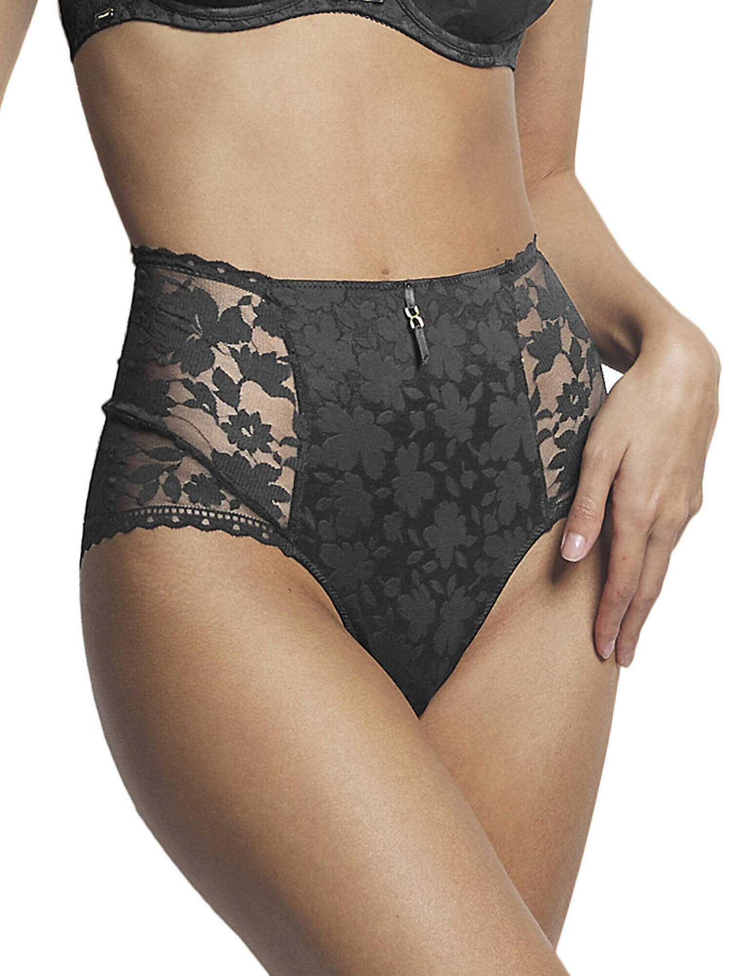 Culotte haute gainante Gabrielle Noir Kiabi 52.00