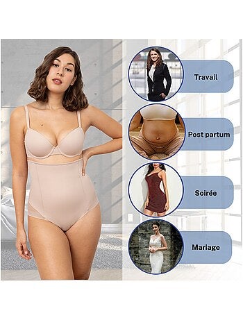 Culotte Haute Gainante Lot De 2 | Gerard Pasquier