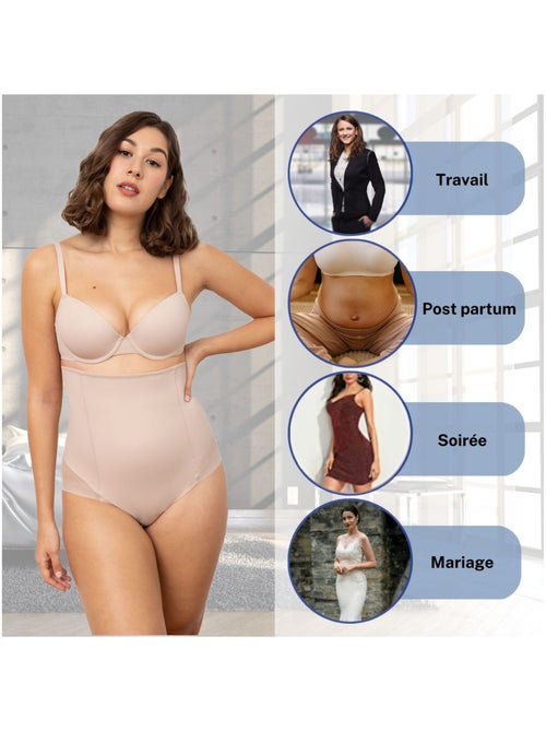 Culotte Haute Gainante Lot De 2 | Gerard Pasquier - Kiabi
