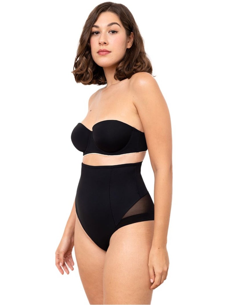 Culotte Haute Gainante Lot De 2 | Gerard Pasquier Noir Beige - Kiabi