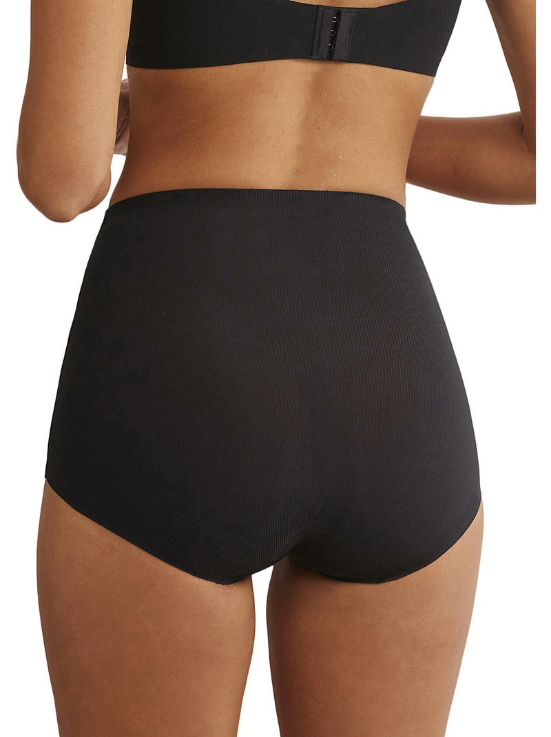 Culotte haute gainante One Noir - Kiabi