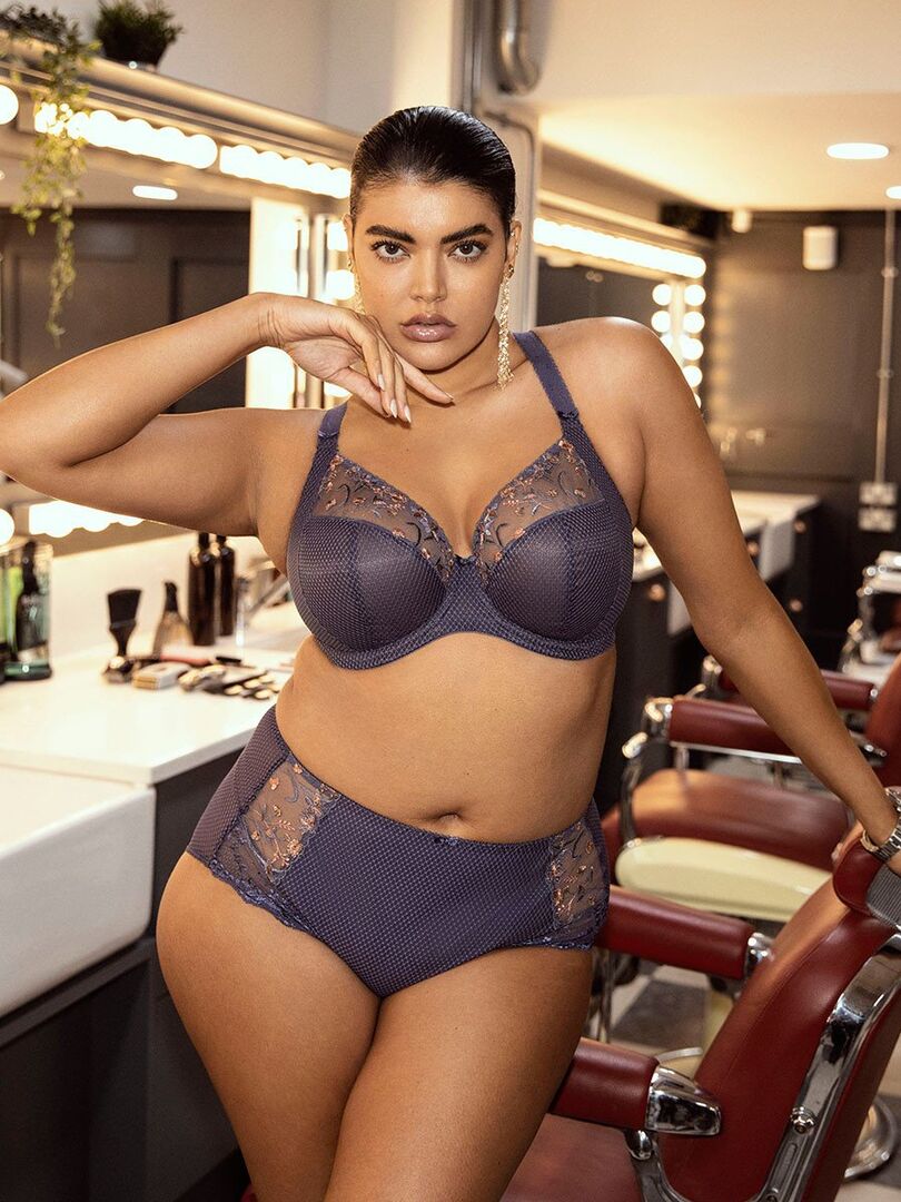 Culotte haute glamour Charley Violet - Kiabi
