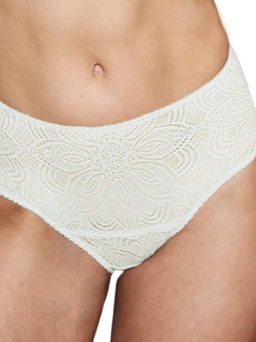 Culotte haute hipster en dentelle vegan et éco-responsable Luna - Kiabi