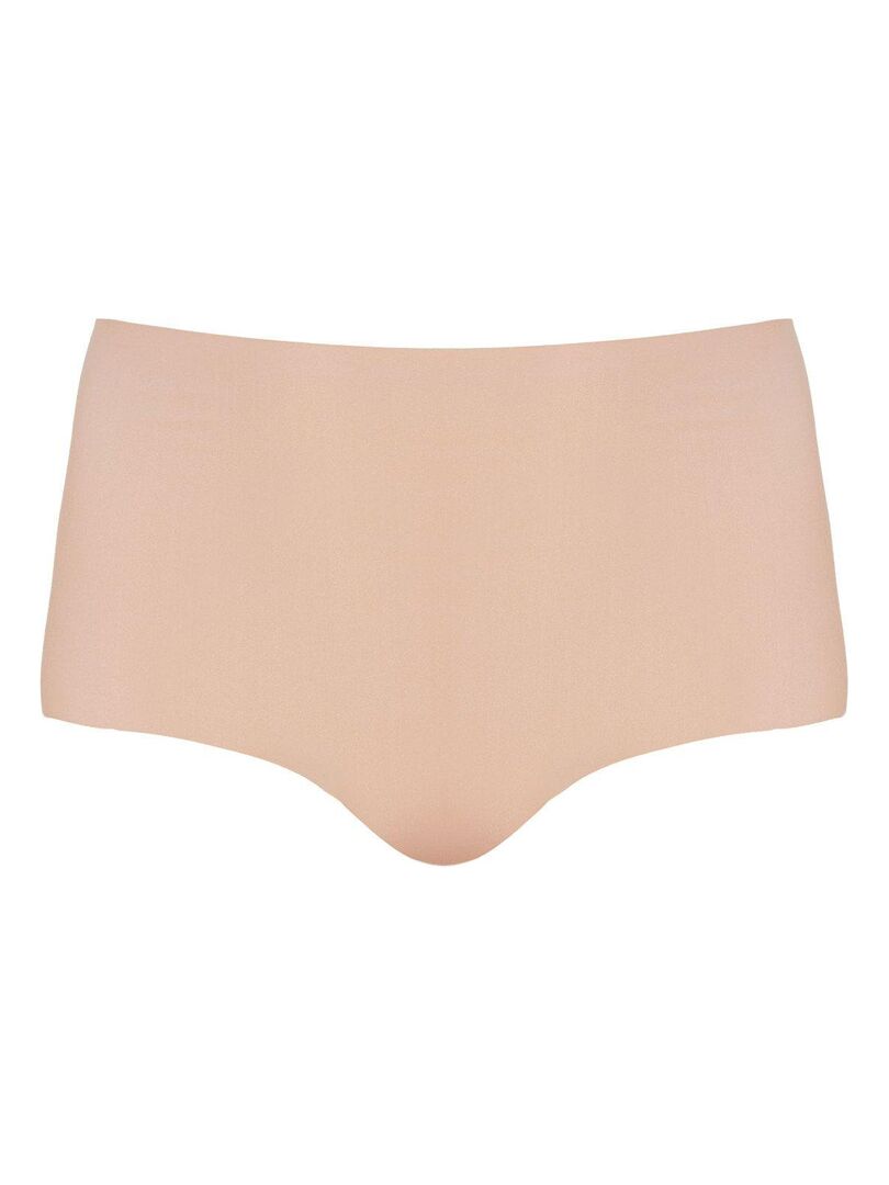 Culotte haute invisible tissu bio Intuition Beige - Kiabi