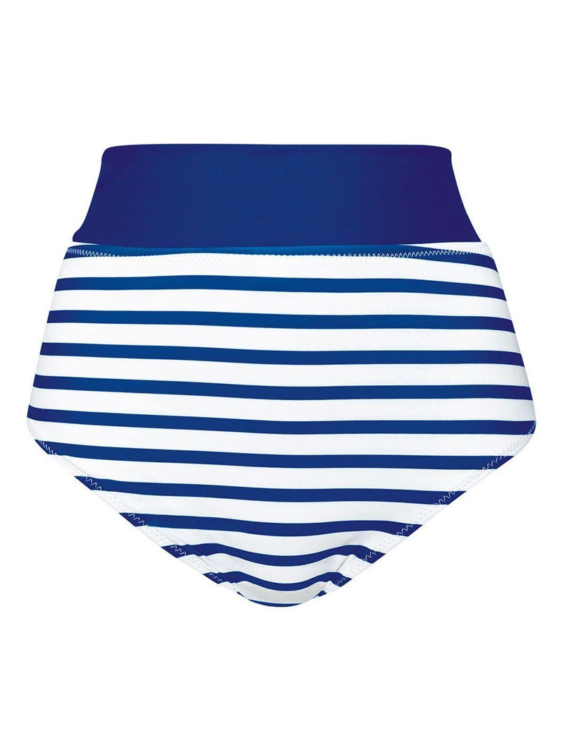 Culotte haute MARINIERE - Brigitte Bardot Bain Bleu - Kiabi