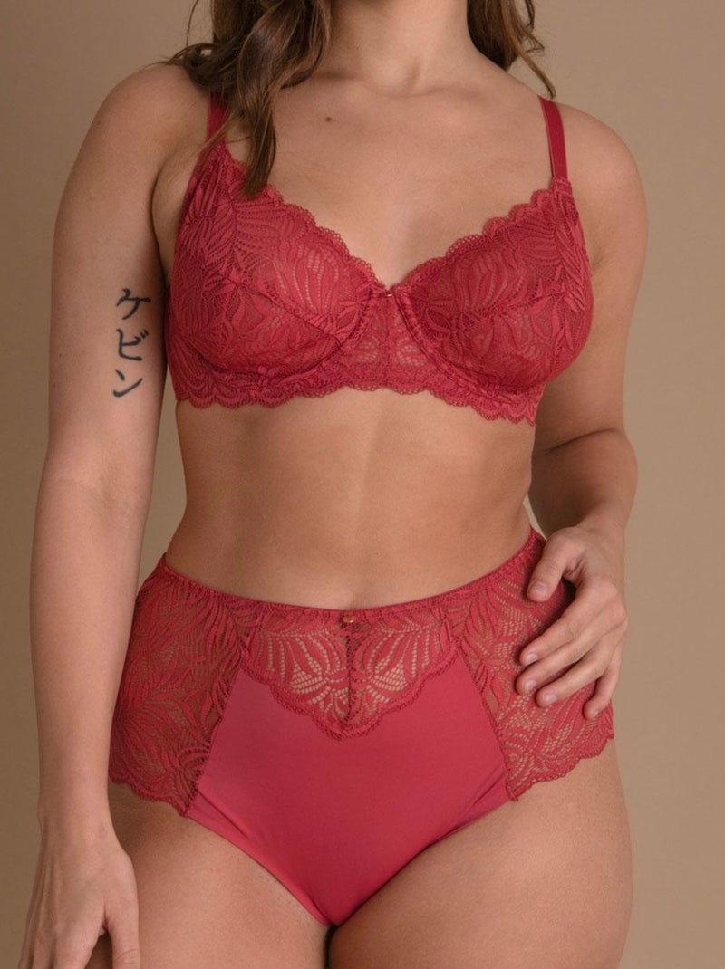 Culotte haute MELINE Rose - Kiabi