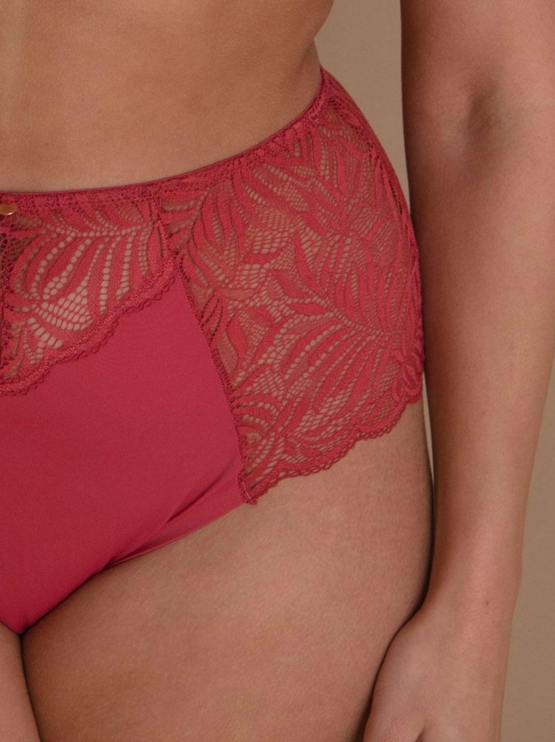 Culotte haute MELINE Rose - Kiabi
