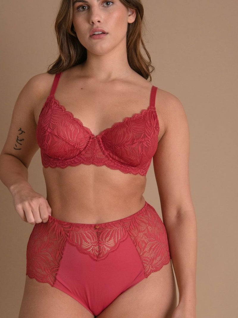 Culotte haute MELINE Rose - Kiabi