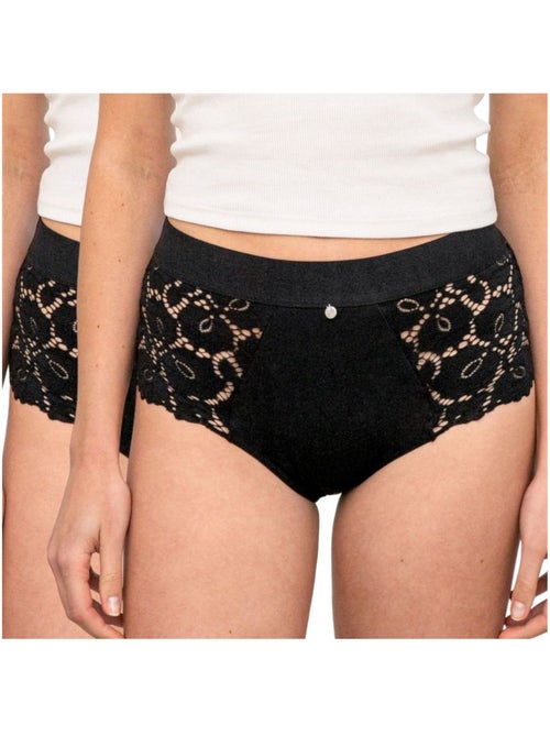 Culotte Haute Menstruelle Bettina Lot De 2 | Gerard Pasquier - Kiabi