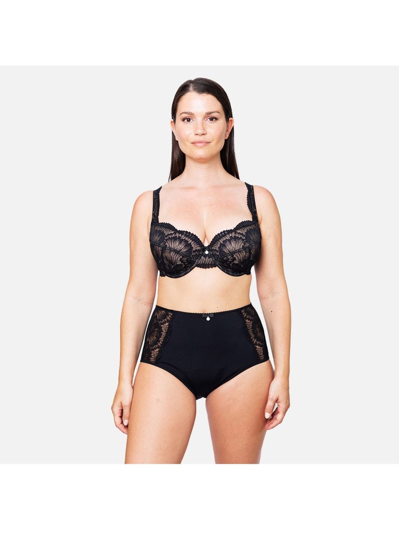 Culotte Haute Menstruelle Loane | Gerard Pasquier Noir - Kiabi
