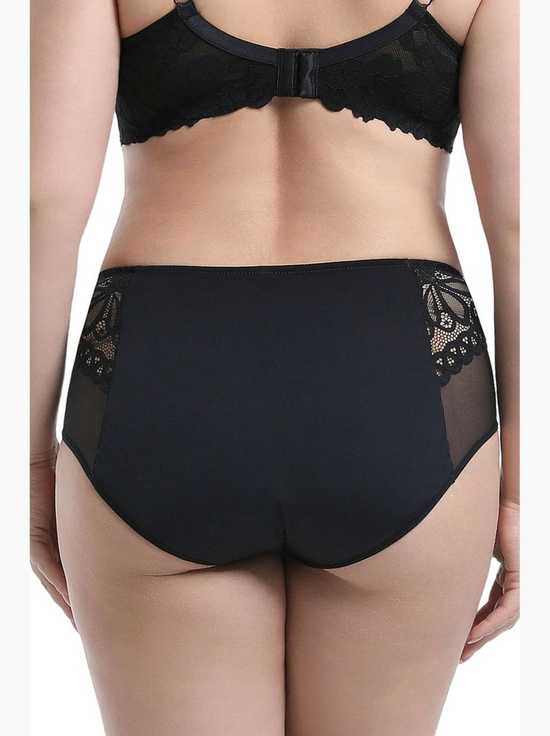 Culotte Haute Menstruelle Myriam | Gerard Pasquier Noir - Kiabi
