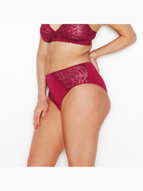 Culotte haute micro dentelle Isadora - RougeGorge Lingerie - Kiabi Culotte haute micro dentelle Isadora - RougeGorge Lingerie - Kiabi