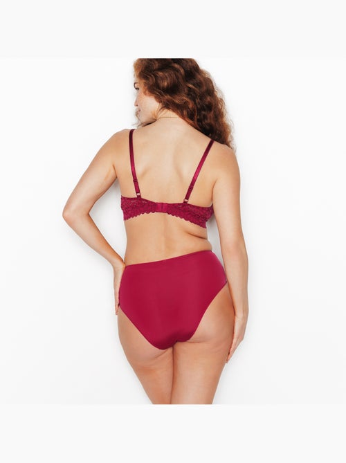 Culotte haute micro dentelle Isadora - RougeGorge Lingerie - Kiabi Culotte haute micro dentelle Isadora - RougeGorge Lingerie - Kiabi