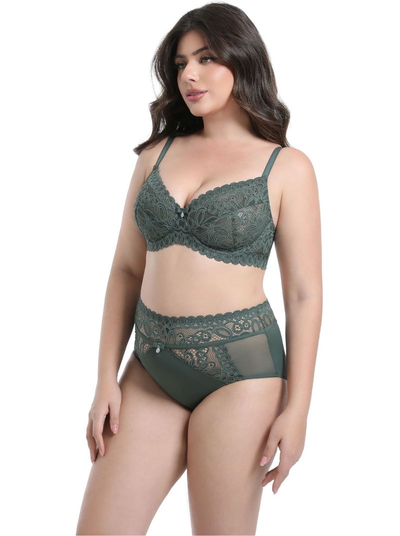 Culotte Haute Myriam | Gerard Pasquier Kaki - Kiabi