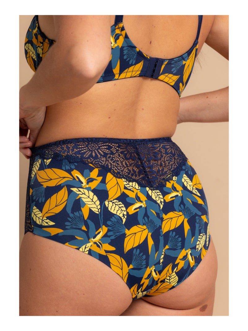 Culotte haute Renata Bleu - Kiabi