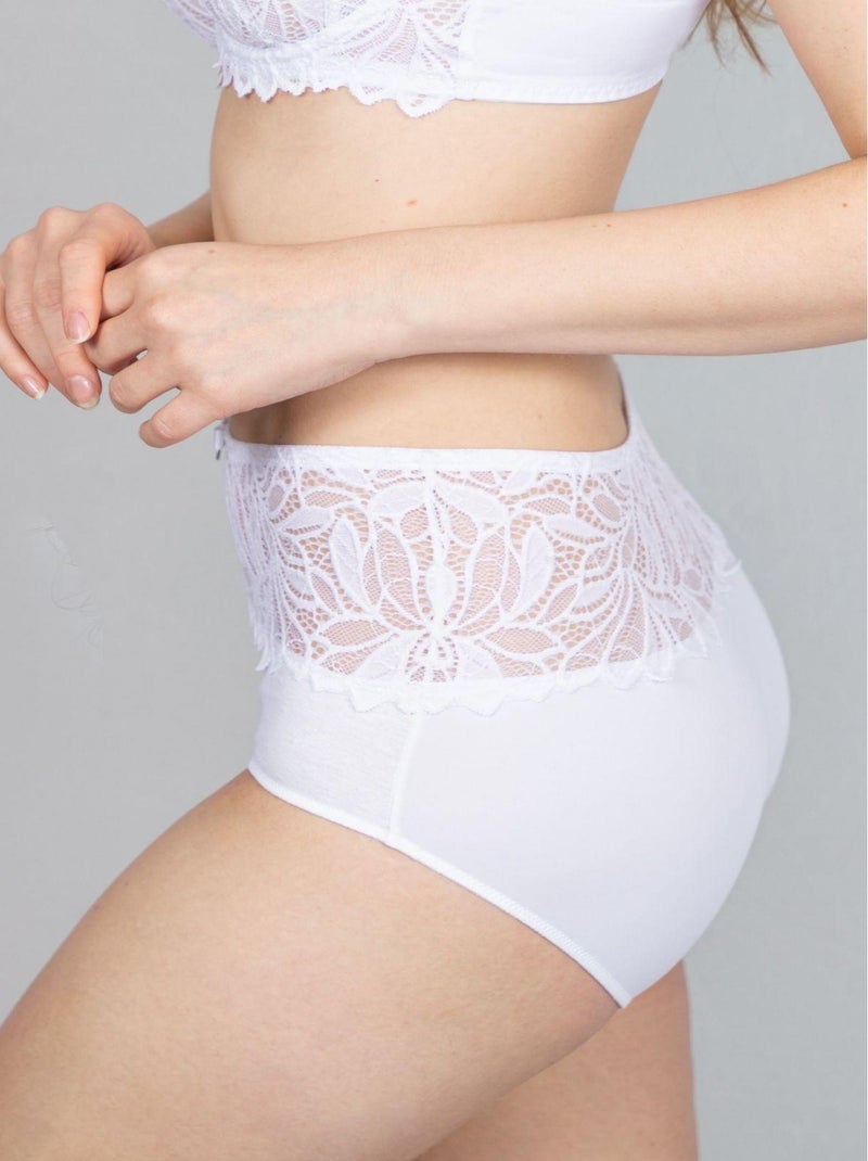 Culotte Haute Rosana  | Gerard Pasquier Blanc - Kiabi