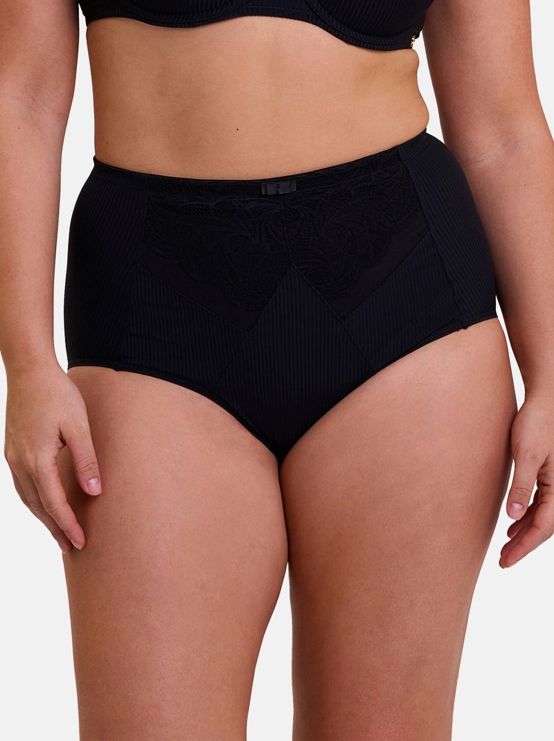 Culotte Haute Sculptante Ariane Essential Sans Complexe Noir - Kiabi