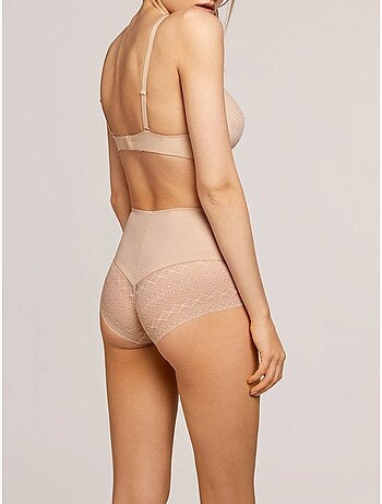 Culotte haute sculptante effet ventre plat