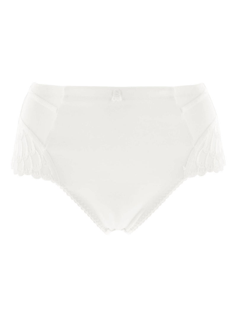Culotte haute sculptante narcisse sans complexe lingerie Ivoire - Kiabi
