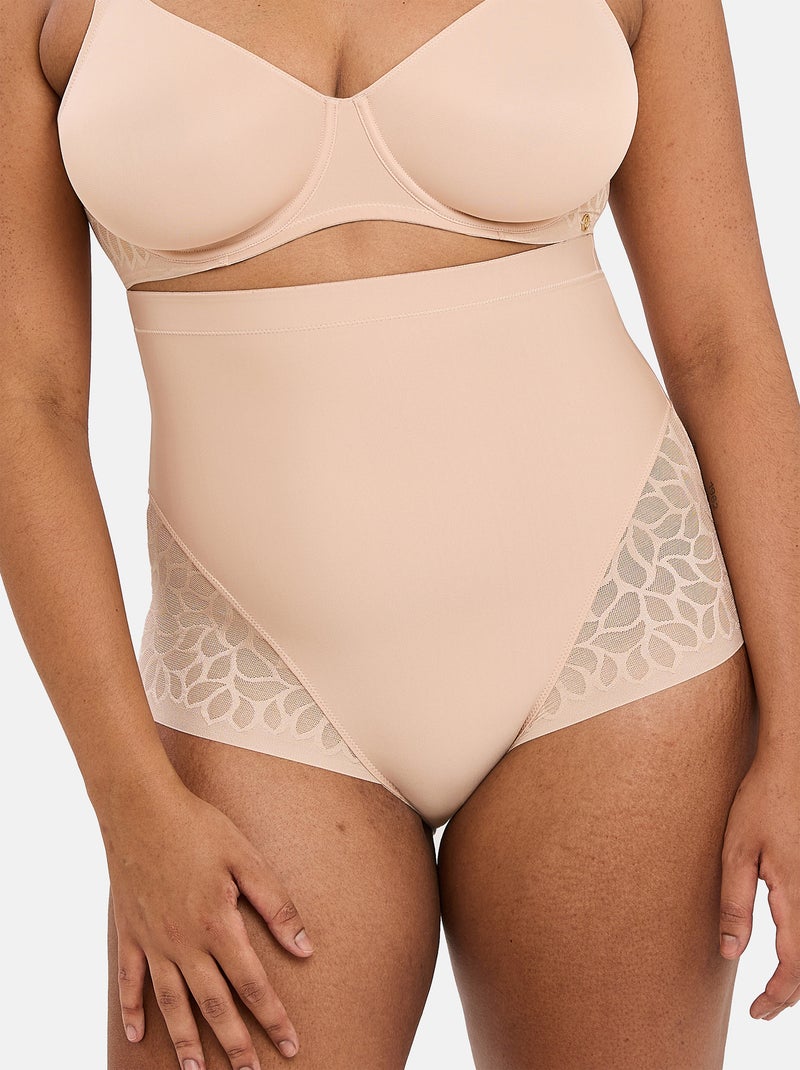 Culotte Haute Sculptante Perfect Curves Sans Complexe Beige - Kiabi