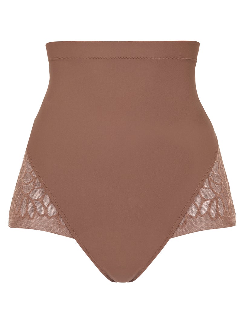 Culotte haute sculptante perfect curves sans complexe lingerie Marron - Kiabi