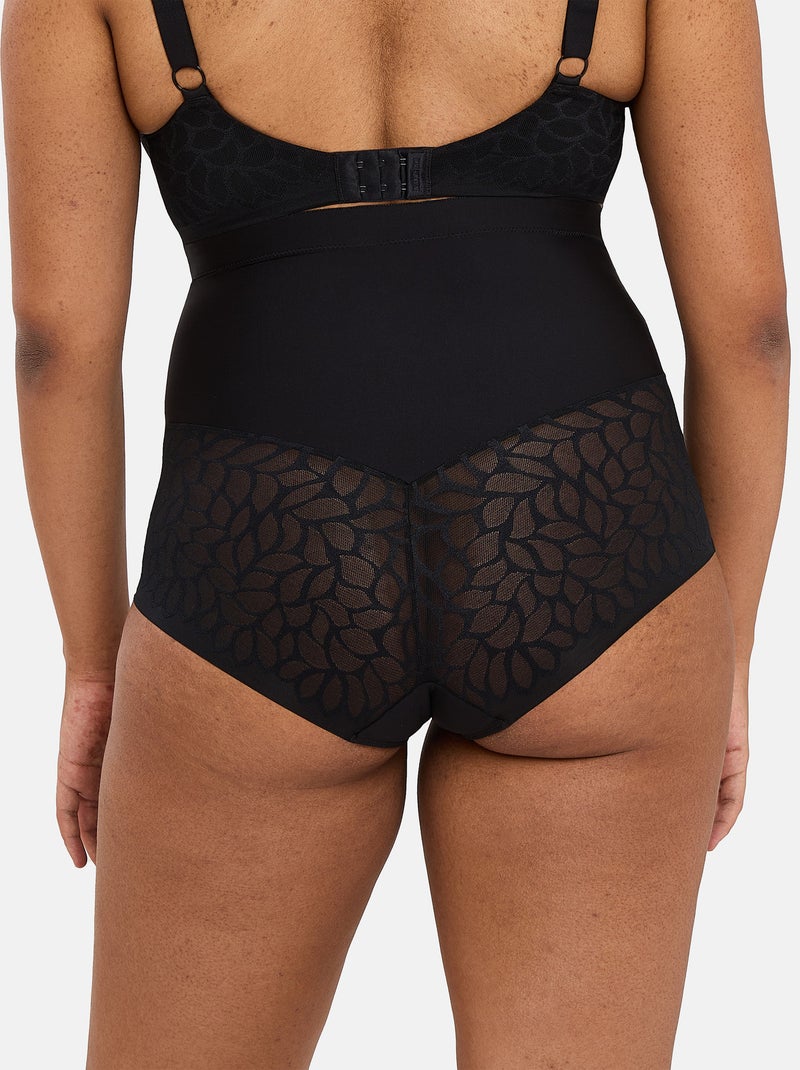 Culotte Haute Sculptante Perfect Curves Sans Complexe Noir - Kiabi
