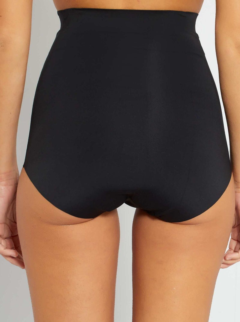 Culotte haute sculptante 'Sans Complexe' noir - Kiabi