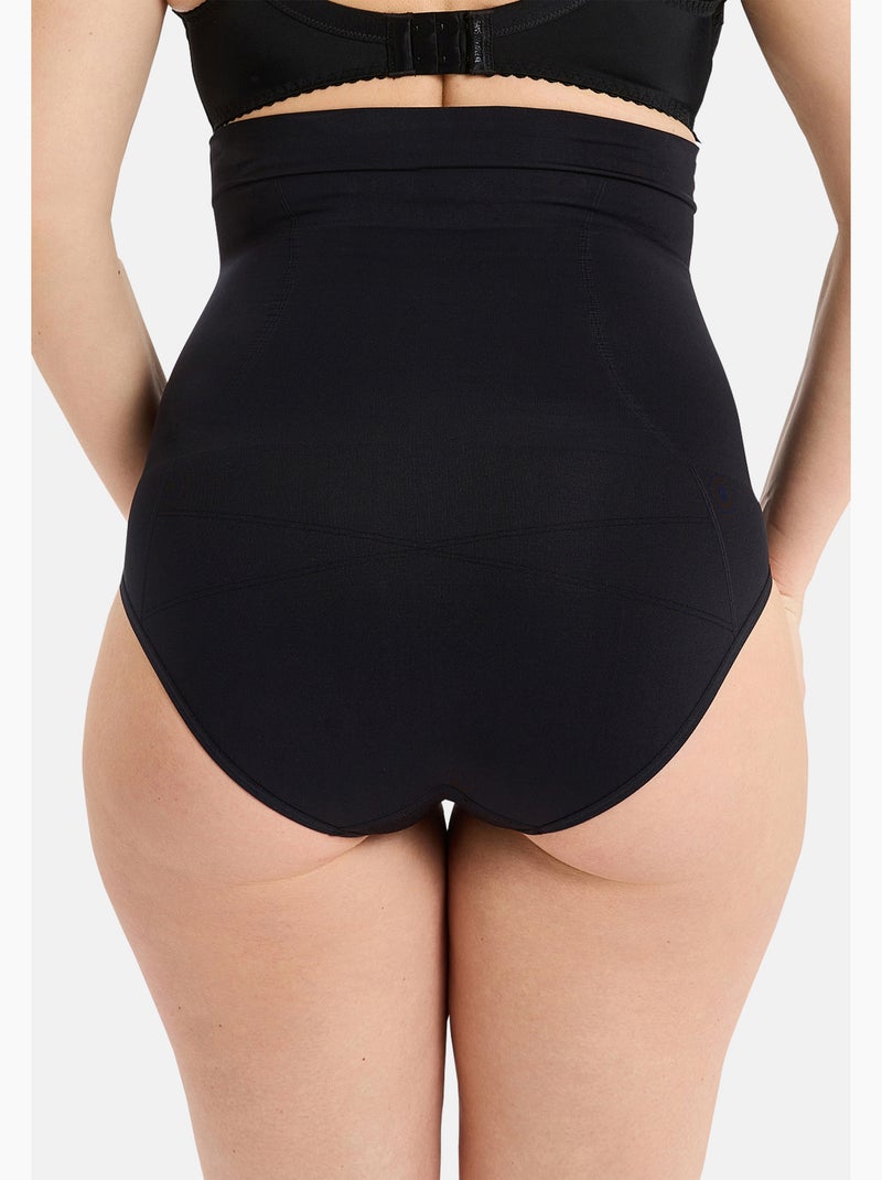 Culotte haute sculptante slimmers sans complexe lingerie Noir - Kiabi