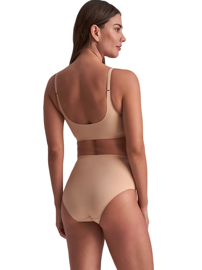 Culotte hauteur moyenne invisible Beige - Kiabi