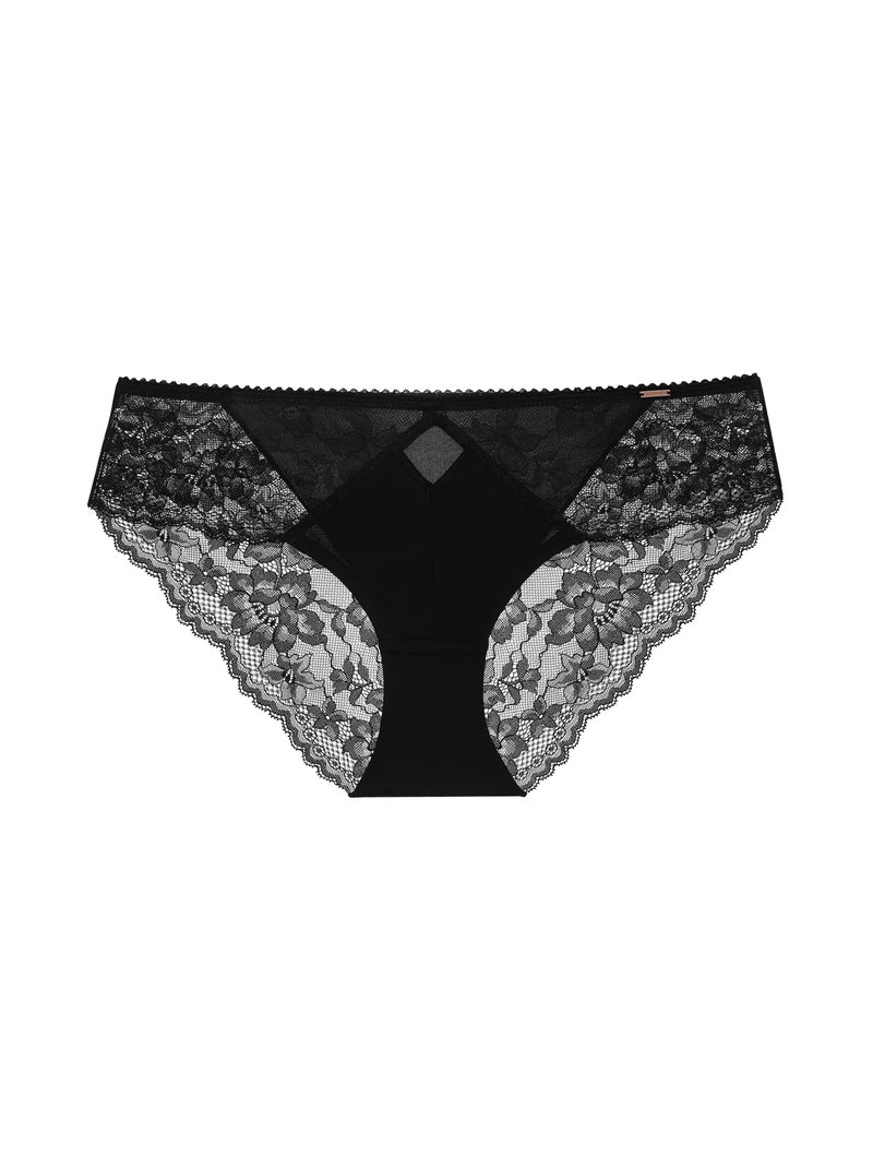 Culotte hipster Araxie Dorina Noir - Kiabi