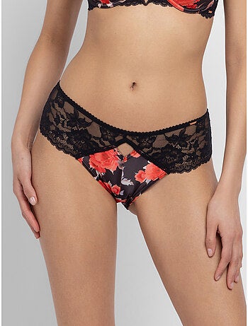 Culotte hipster classique Anahi à imprimé floral – Dorina