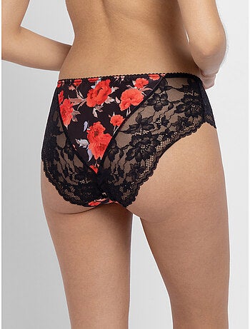 Culotte hipster classique Anahi à imprimé floral – Dorina