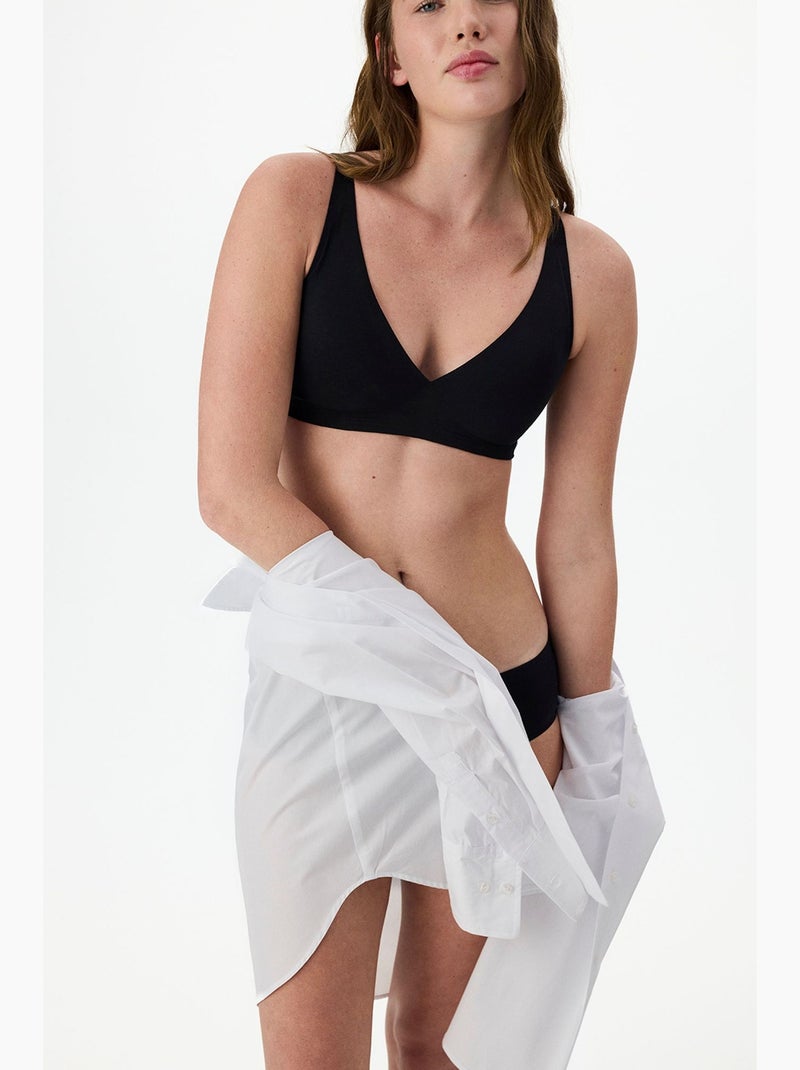 Culotte hipster hours invisible penti Noir - Kiabi