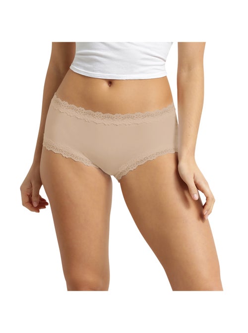 Culotte hipster Micro Dentelle - Kiabi