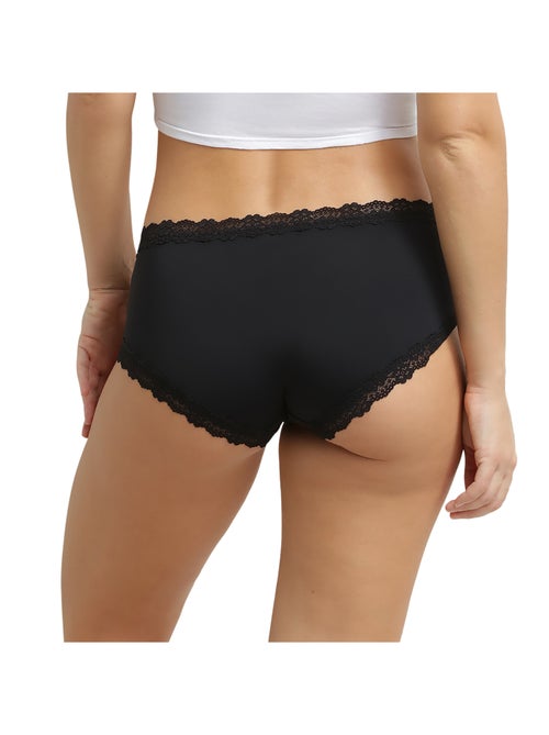 Culotte hipster Micro Dentelle - Kiabi