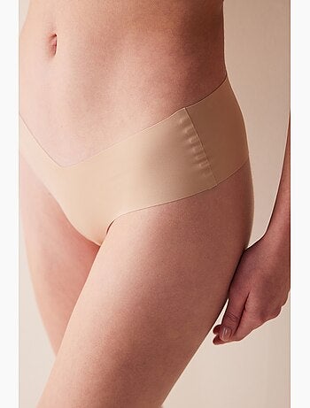 Shorty invisible micro découpe laser forme v penti