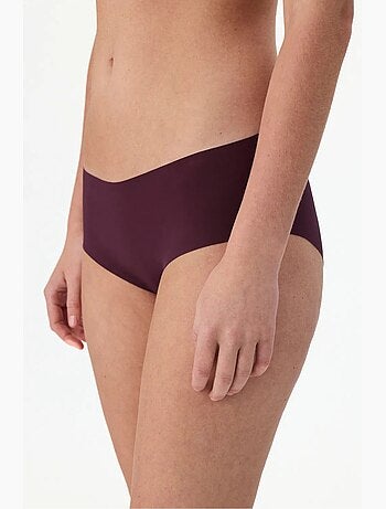 Culotte hipster sans marquage, coupe laser penti