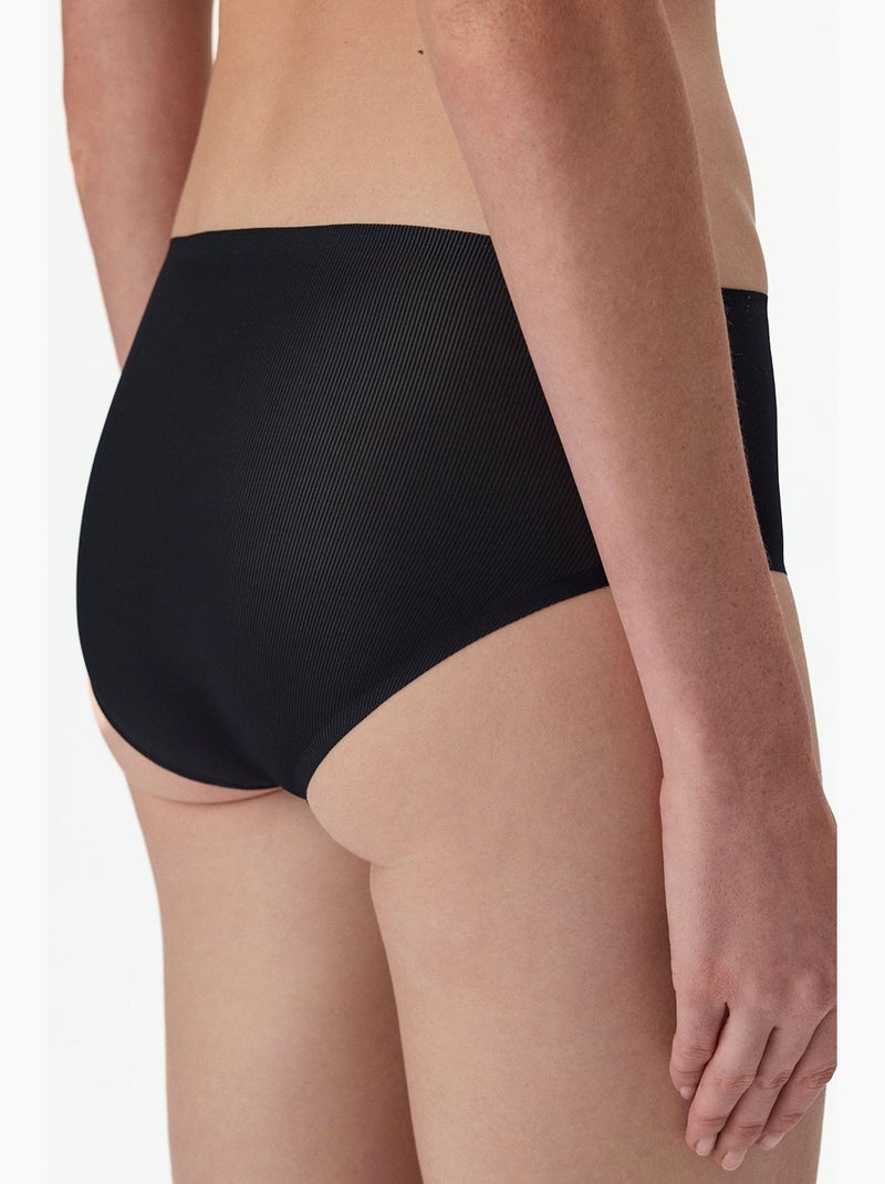 Culotte hipster zerogram invisible penti Noir - Kiabi